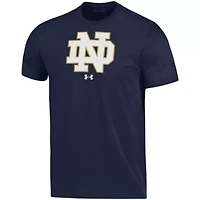 NCAA Under Armour Notre Dame Fighting Irish School Logo Performance Cotton T-Shirt