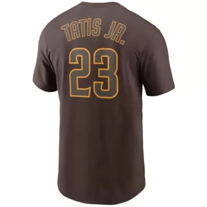 MLB Nike Fernando Tatis Jr. San Diego Padres Name & Number T-Shirt