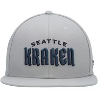 NHL Fanatics Seattle Kraken Wordmark Logo Snapback Hat