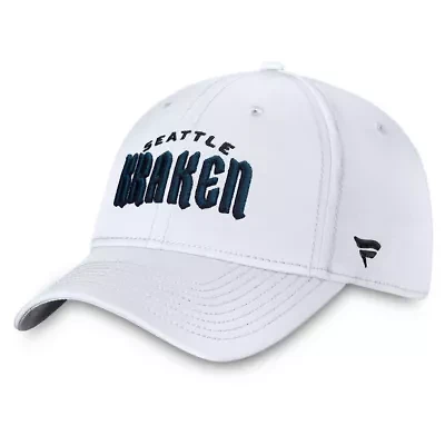 NHL Fanatics Seattle Kraken Wordmark Flex Hat