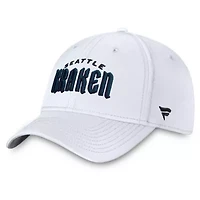 NHL Fanatics Seattle Kraken Wordmark Flex Hat