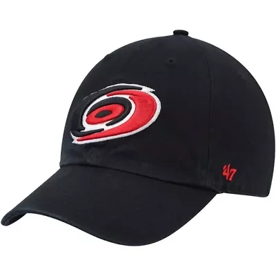NHL Carolina Hurricanes Team Clean Up Adjustable Hat