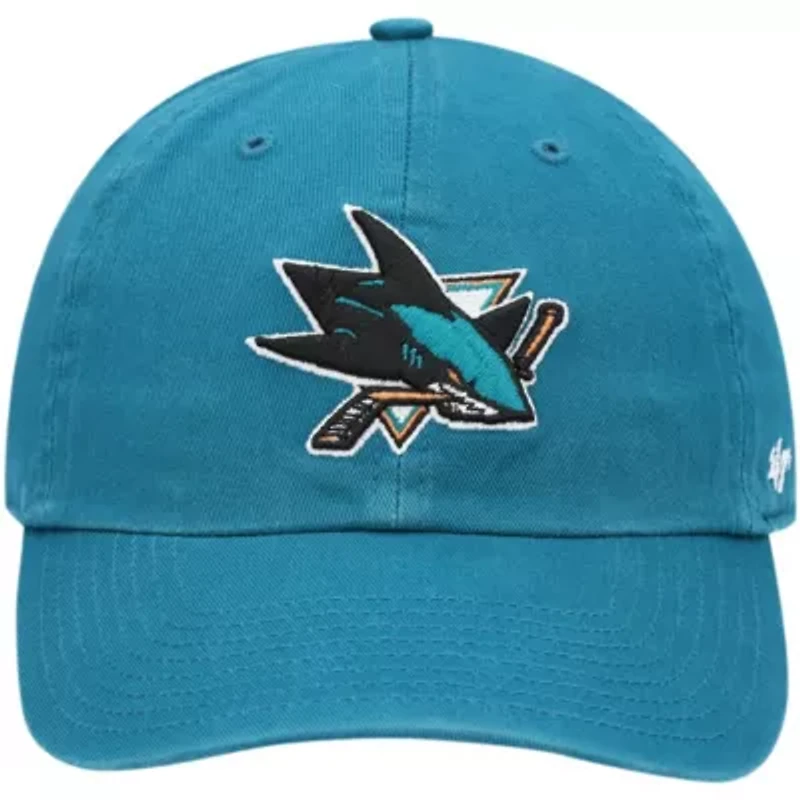 NHL San Jose Sharks Team Clean Up Adjustable Hat