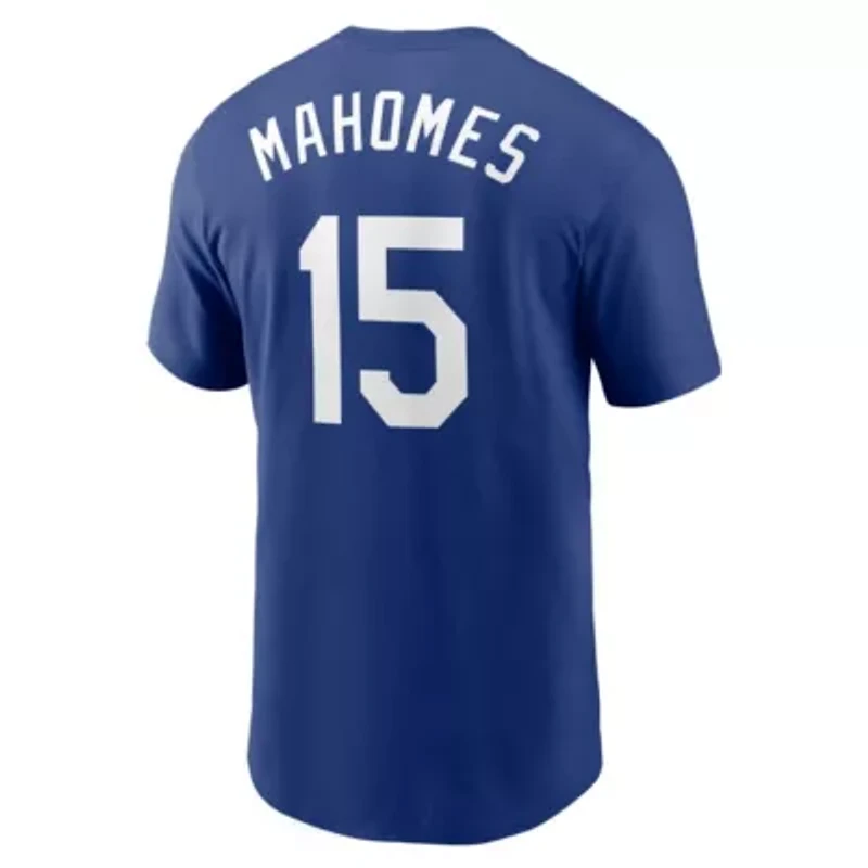 MLB Nike Patrick Mahomes Kansas City Royals Name & Number T-Shirt