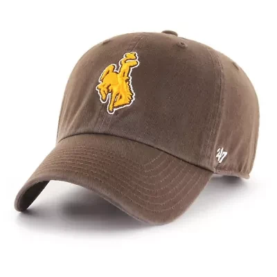 NCAA Wyoming Cowboys Vintage Clean Up Adjustable Hat