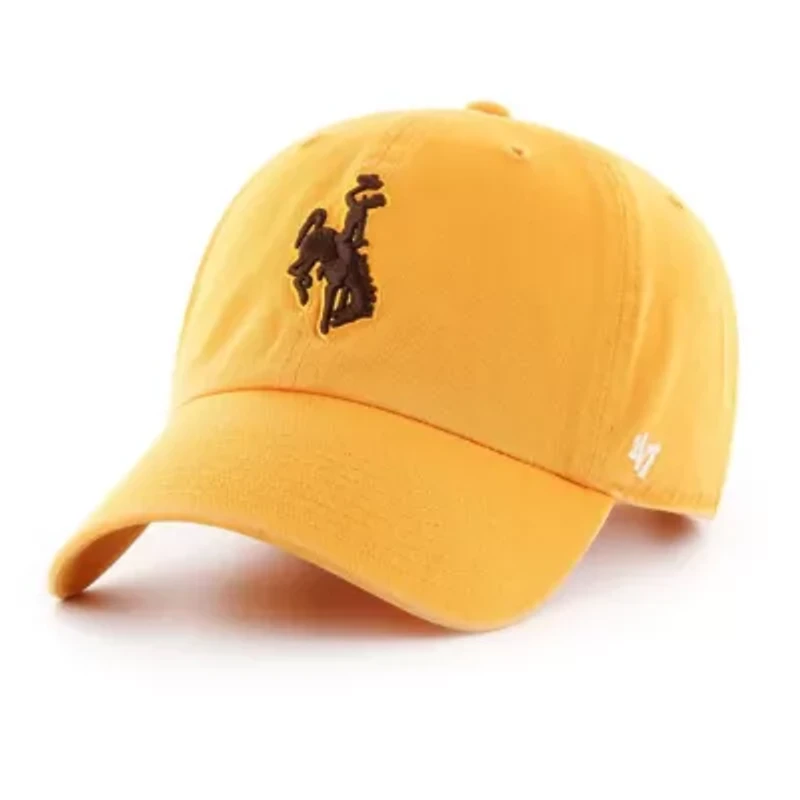 NCAA Wyoming Cowboys Vintage Clean Up Adjustable Hat