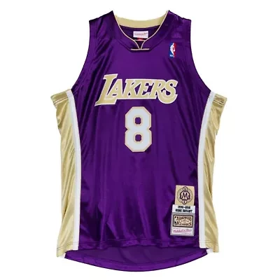 NBA Kobe Bryant Los Angeles Lakers Hall of Fame Class 2020 #8 Authentic Jersey