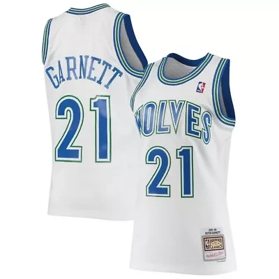 NBA Kevin Garnett Minnesota Timberwolves 1995/96 Hardwood Classics Swingman Jersey