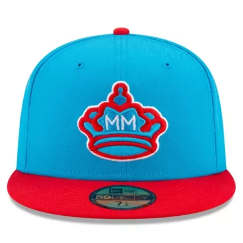 MLB Blue/Red Miami Marlins 2021 City Connect 59FIFTY Fitted Hat