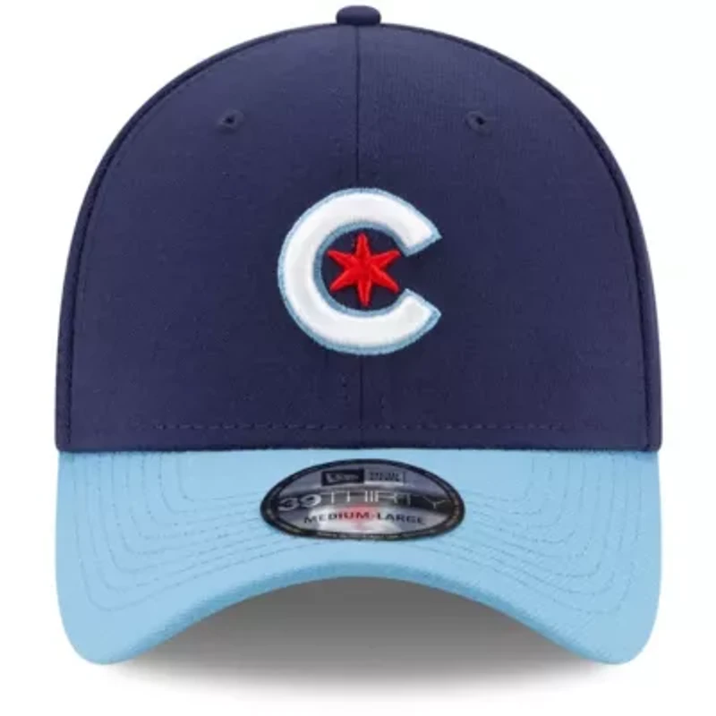 MLB Navy/Light Chicago Cubs 2021 City Connect 39THIRTY Flex Hat
