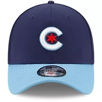 MLB Navy/Light Chicago Cubs 2021 City Connect 39THIRTY Flex Hat