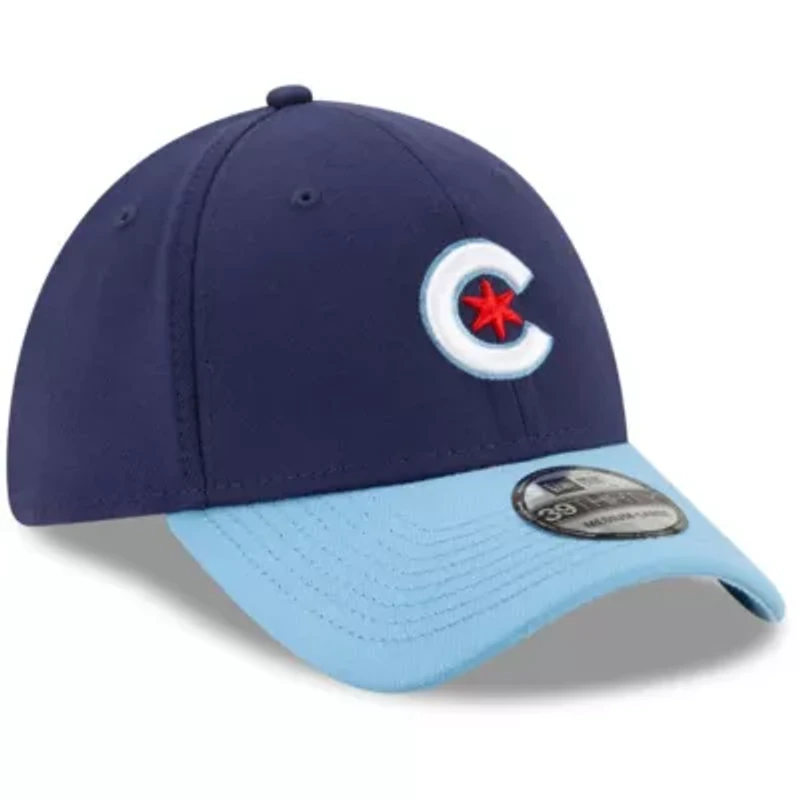 MLB Navy/Light Chicago Cubs 2021 City Connect 39THIRTY Flex Hat