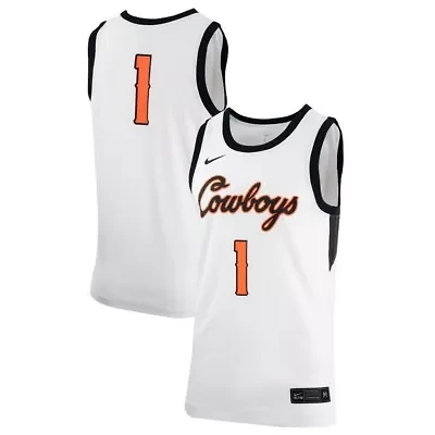NCAA Nike Oklahoma State Cowboys Retro Replica Basketball Jersey