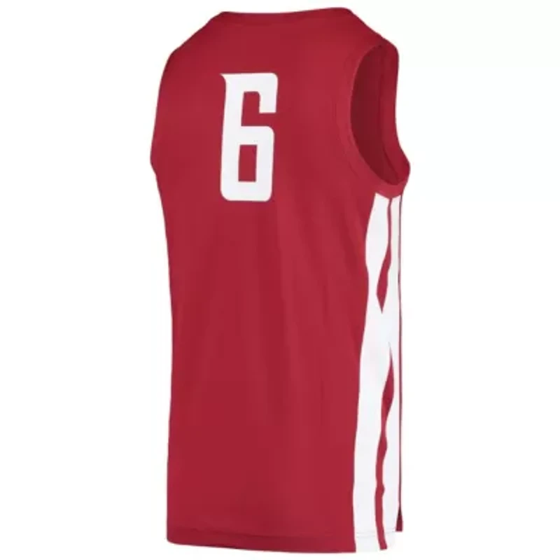 NCAA Nike #6 Washington State Cougars Replica Basketball Jersey