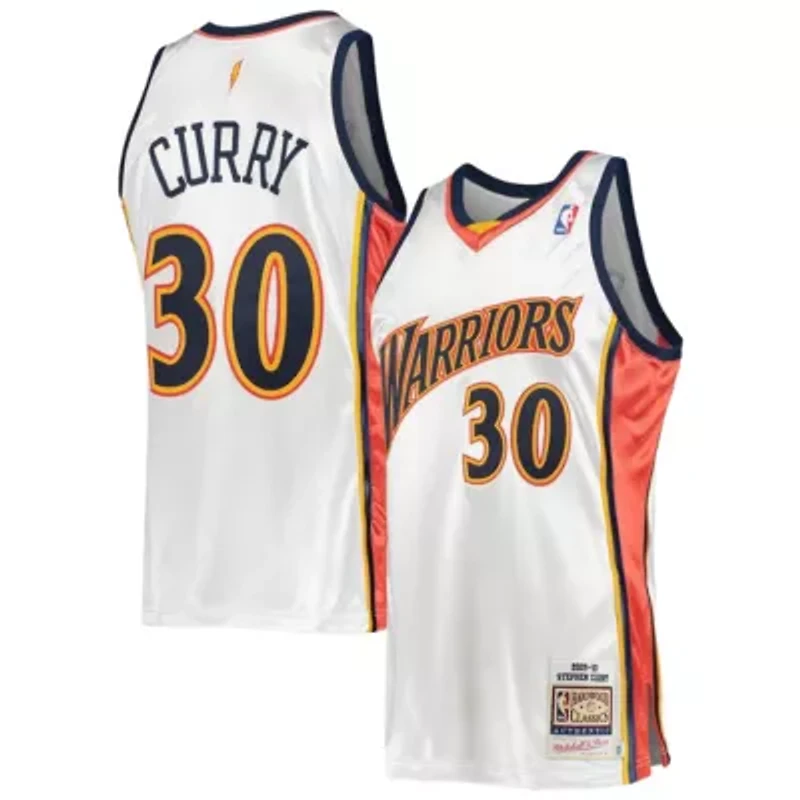NBA Stephen Curry Golden State Warriors 2009/10 Hardwood Classics Authentic Jersey