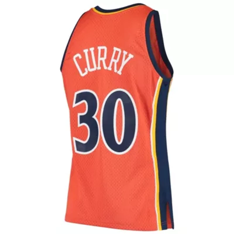 NBA Stephen Curry Golden State Warriors Hardwood Classics Swingman Jersey