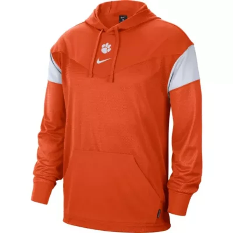 NCAA Nike Clemson Tigers Sideline Jersey Pullover Hoodie