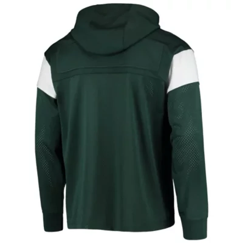 NCAA Nike Michigan State Spartans Sideline Jersey Pullover Hoodie
