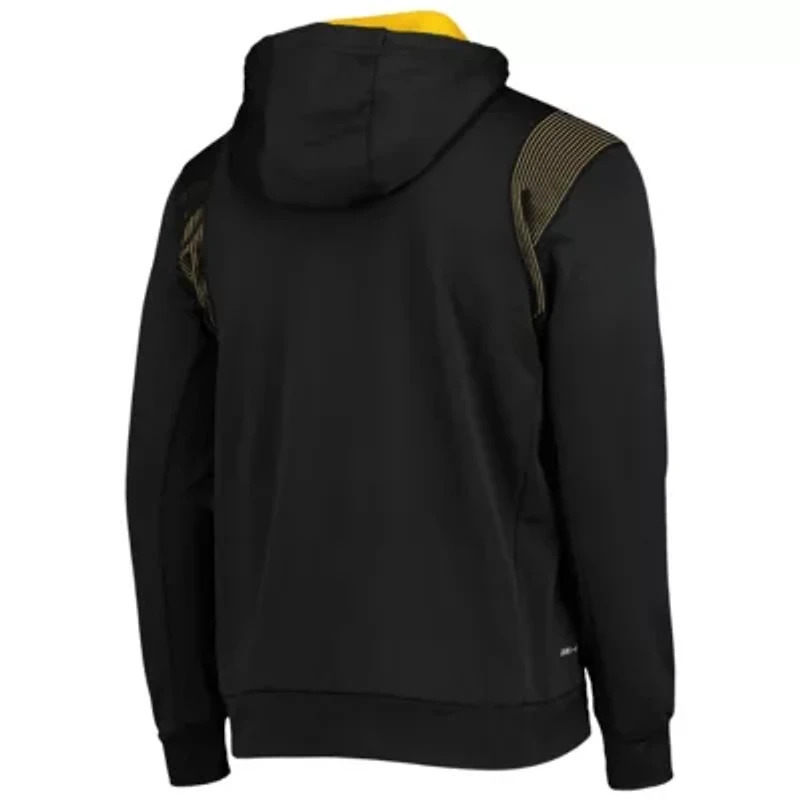 NCAA Nike Iowa Hawkeyes 2021 Team Sideline Performance Pullover Hoodie