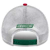 NASCAR Green/White Rusty Wallace Legends 9FORTY A-Frame Adjustable Trucker Hat