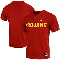 NCAA Nike USC Trojans Replica Vapor Elite Two-Button Baseball Jersey