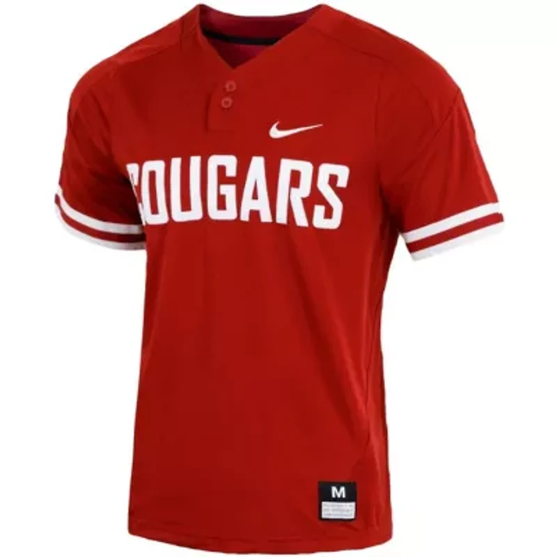 NCAA Nike Washington State Cougars Replica Vapor Elite Two-Button Baseball Jersey