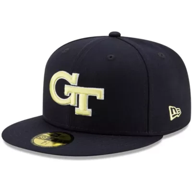 Georgia Tech Yellow Jackets NCAA Primary Team Logo Basic 59FIFTY Fitted Hat