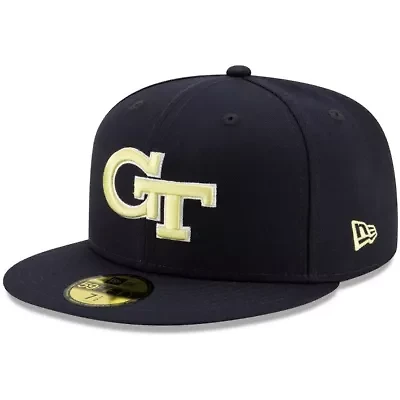 Georgia Tech Yellow Jackets NCAA Primary Team Logo Basic 59FIFTY Fitted Hat