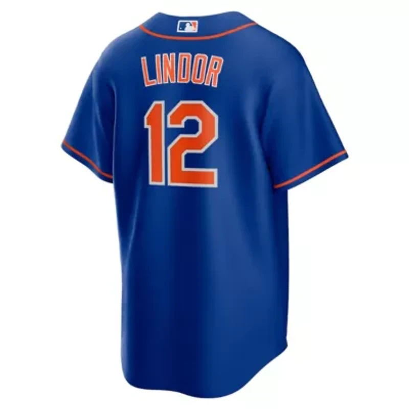 MLB Nike Francisco Lindor New York Mets Alternate Replica Player Jersey