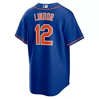 MLB Nike Francisco Lindor New York Mets Alternate Replica Player Jersey