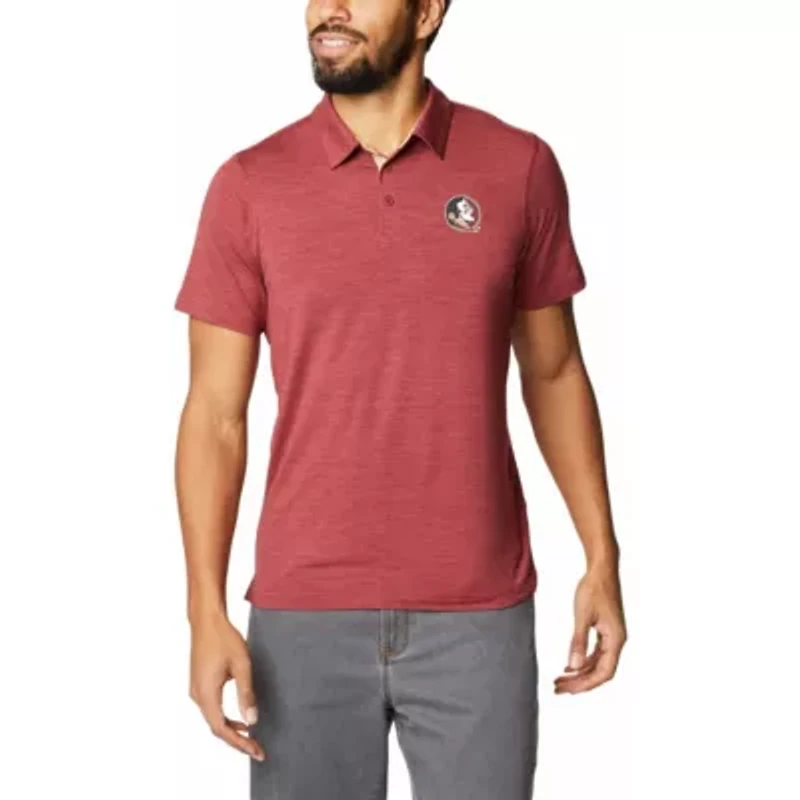 NCAA Florida State Seminoles Tech Trail Omni-Shade Polo