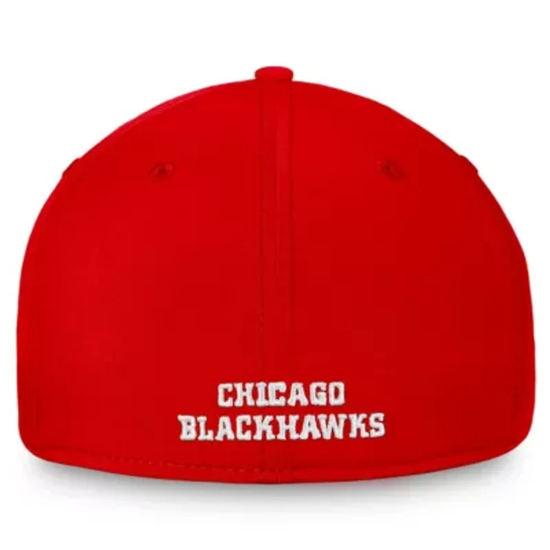 NHL Fanatics Chicago Blackhawks Core Primary Logo Flex Hat