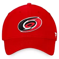 NHL Fanatics Carolina Hurricanes Core Primary Logo Flex Hat