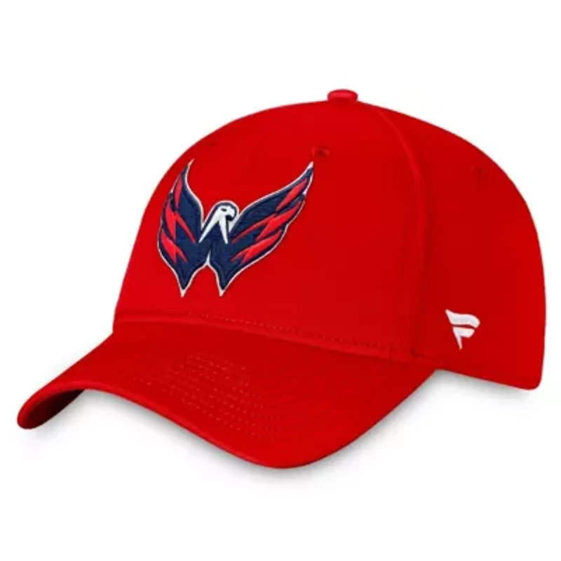 NHL Fanatics Washington Capitals Core Primary Logo Flex Hat