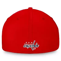 NHL Fanatics Washington Capitals Core Primary Logo Flex Hat
