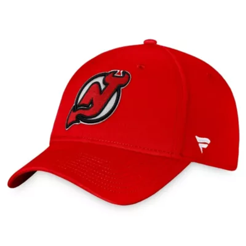 NHL Fanatics New Jersey Devils Core Primary Logo Flex Hat