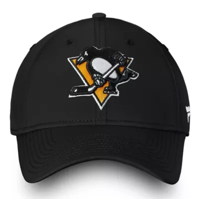 NHL Fanatics Pittsburgh Penguins Core Primary Logo Flex Hat