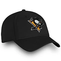 NHL Fanatics Pittsburgh Penguins Core Primary Logo Flex Hat
