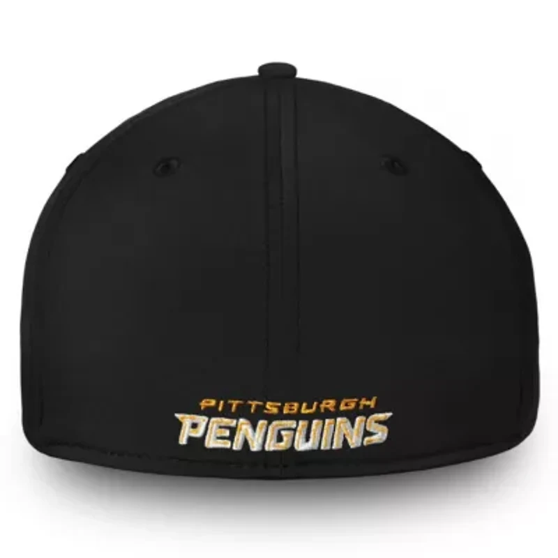NHL Fanatics Pittsburgh Penguins Core Primary Logo Flex Hat