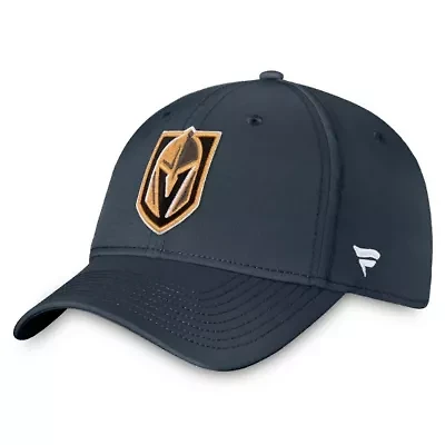 NHL Fanatics Vegas Golden Knights Core Primary Logo Flex Hat