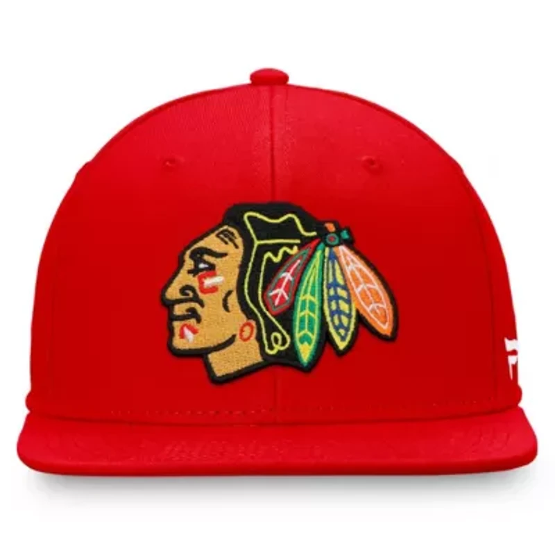 NHL Fanatics Chicago Blackhawks Core Primary Logo Snapback Hat