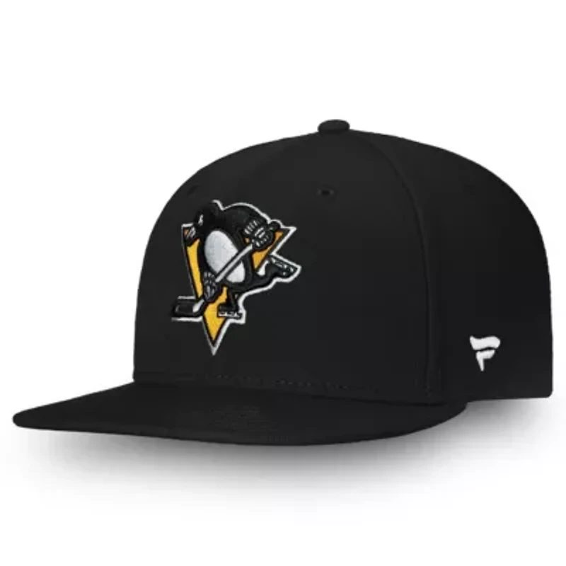 NHL Fanatics Pittsburgh Penguins Core Primary Logo Snapback Hat