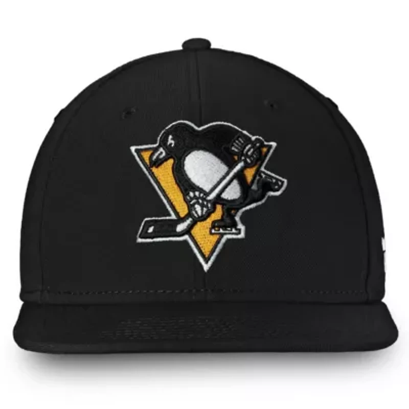 NHL Fanatics Pittsburgh Penguins Core Primary Logo Snapback Hat