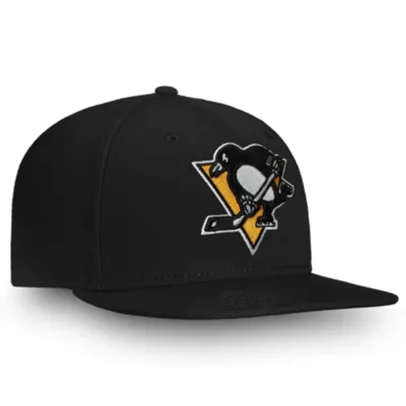 NHL Fanatics Pittsburgh Penguins Core Primary Logo Snapback Hat