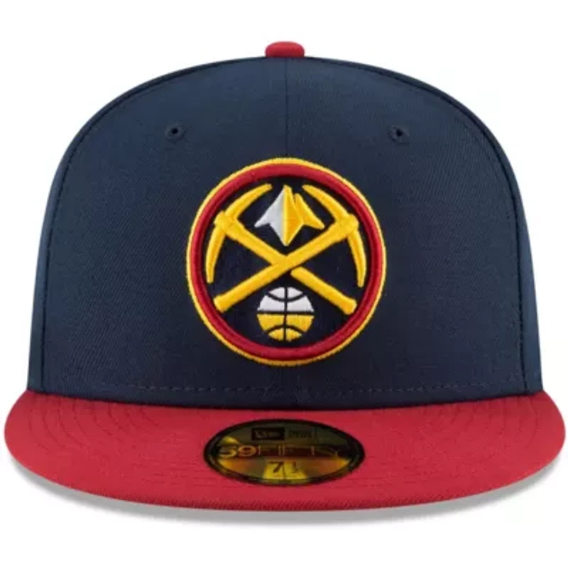 NBA Navy/Red Denver Nuggets 2-Tone 59FIFTY Fitted Hat