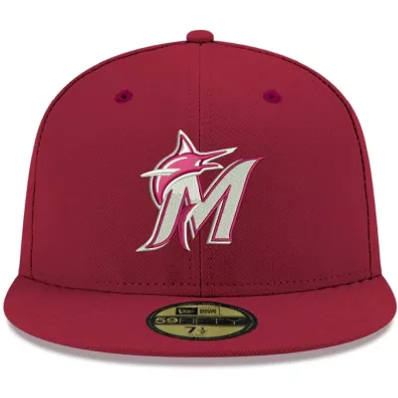 MLB Miami Marlins Logo 59FIFTY Fitted Hat