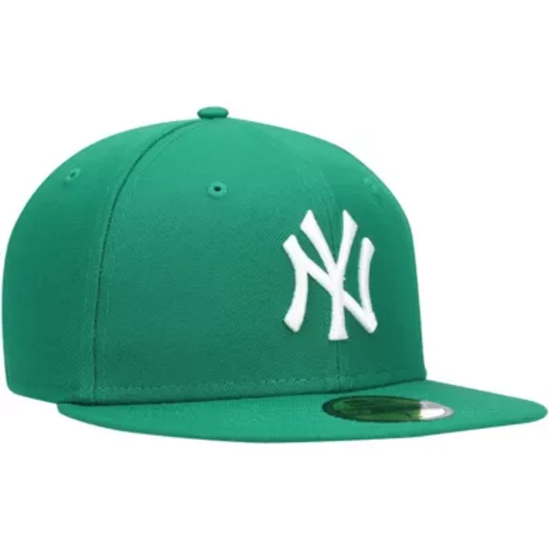 MLB Kelly New York Yankees Logo 59FIFTY Fitted Hat
