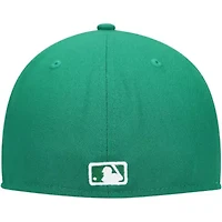 MLB Kelly New York Yankees Logo 59FIFTY Fitted Hat