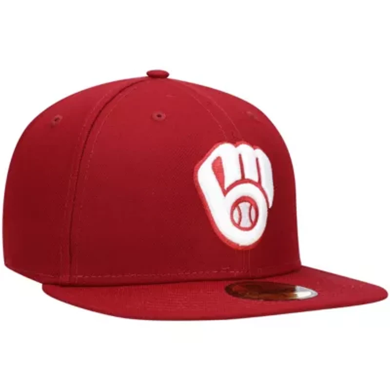 MLB Milwaukee Brewers Logo 59FIFTY Fitted Hat