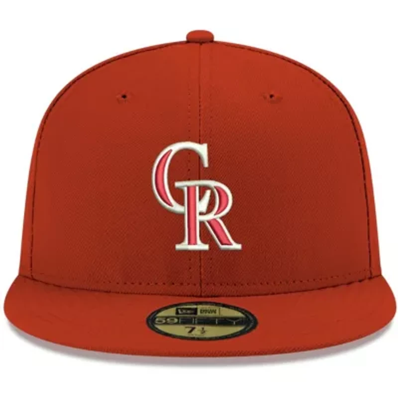 MLB Colorado Rockies Logo 59FIFTY Fitted Hat